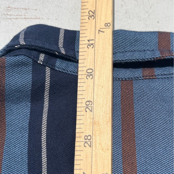 Men's O'Neill Flannel Multicolor Striped XL Grunge Surf 90s Rock PNW Boardwalk - Picture 13 of 13